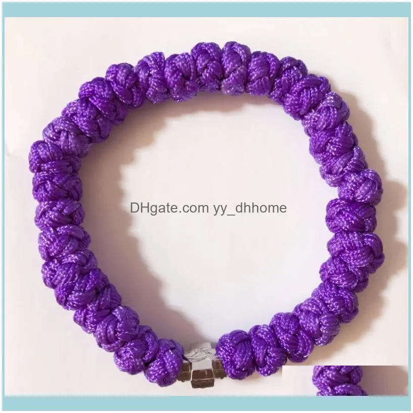 Beaded, Strands Hengtong 2PCS Set Fashion Multi Color Lucky Weaved Bracelet Handmade Religious Knots Rope For Women Men Jewelry 2021