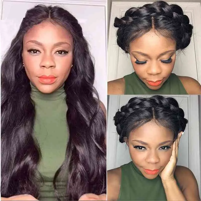 New Arrival Brazilian Human Hair Silk Top Lace Wigs Body Wave Glueless Full Lace Wigs With 4x4 Silk Base For Black Women