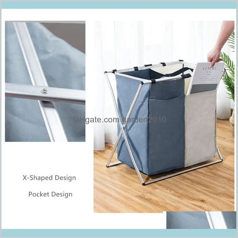 Foldable Dirty Organizer X-shape Printed Collapsible