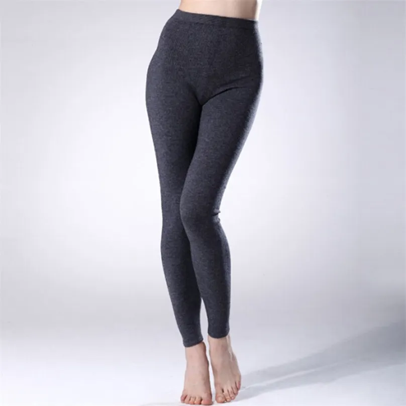 VENTE femmes pantalons cachemire tricoté pantalon femme hiver laine dames chaud Standard filles leggings gratuit 211215