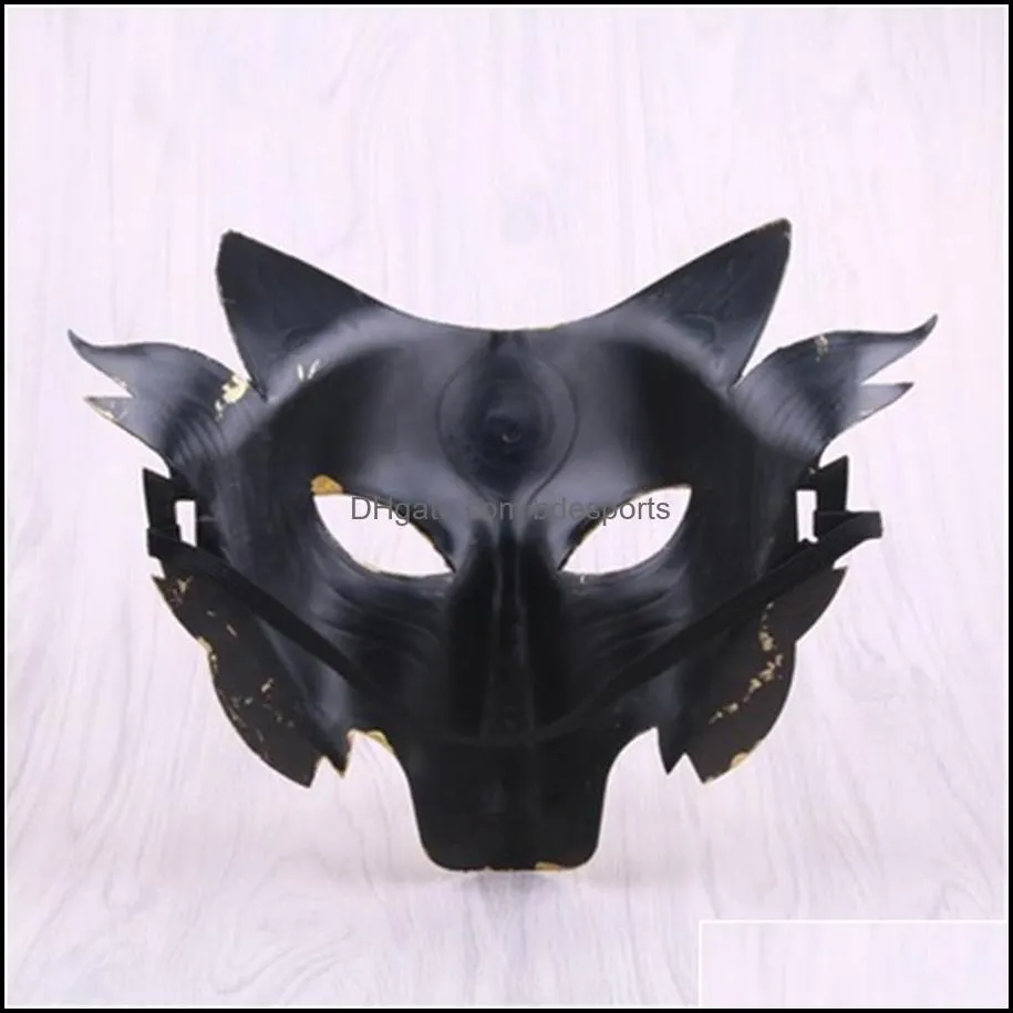 Thick Wolf Mask Horror Costume Wolves Masks Halloween Masquerade Party Decoration Adult Children a01