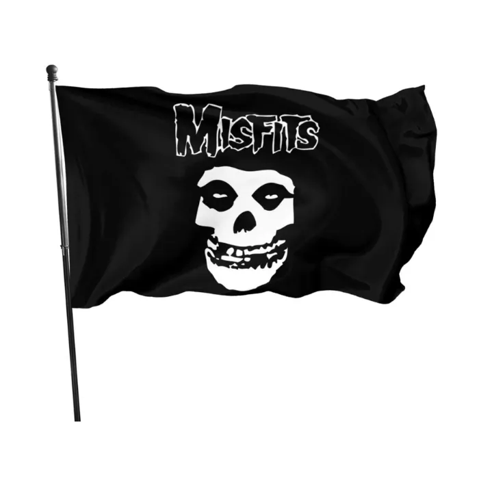 Misfits 3x5FT vlaggen outdoor indoor banners 100D polyester hoge kwaliteit levendige kleur met twee messing inkommen