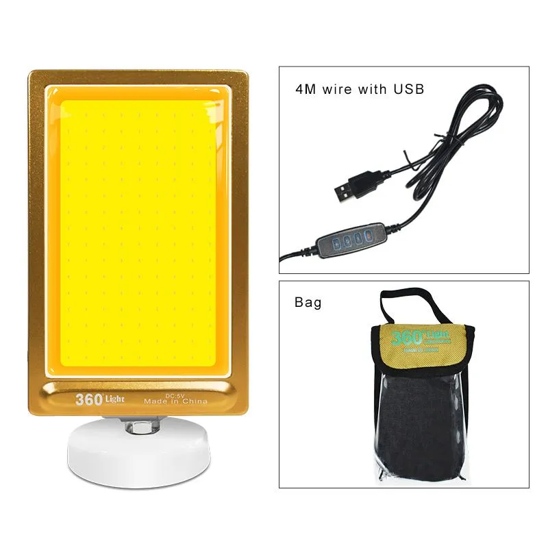 Luci di Emergenza Casa Versatilità Illuminazione Rimovibile Faretto LED COB 20W Dimmerabile Base Magnetica Ricaricabile Lampada da Lavoro