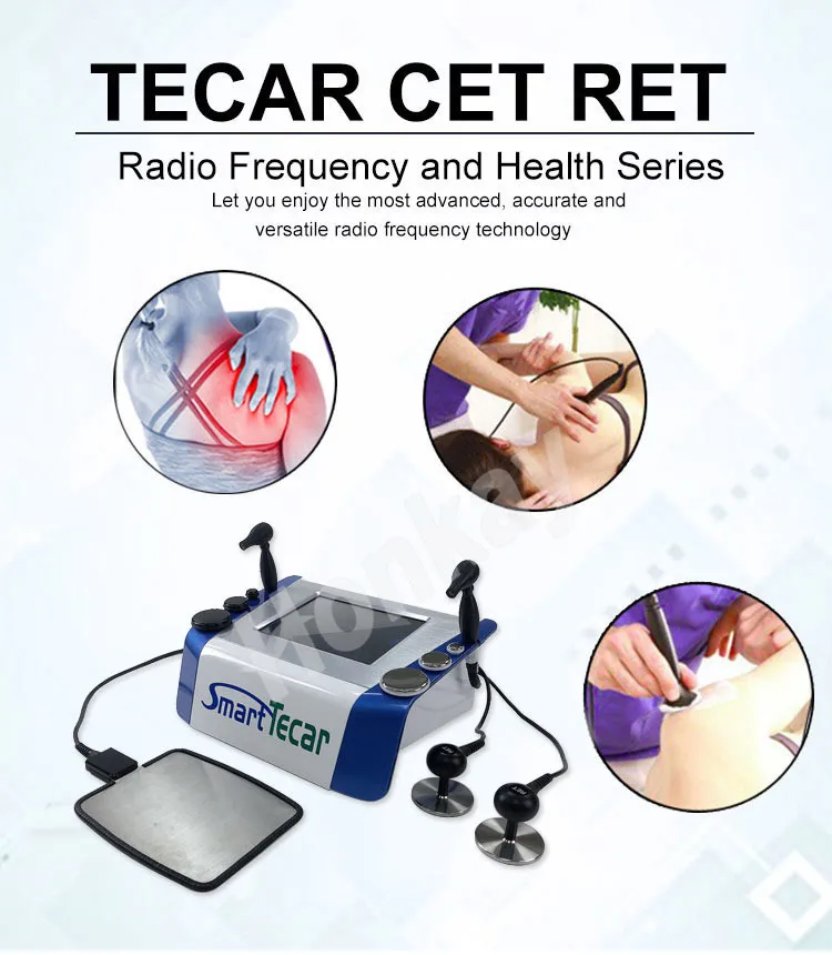 고품질 건강 가제트 더 높은 구성 스마트 Tecar Diathermy 치료 기계 Ret 통증 완화를위한 CET 손잡이