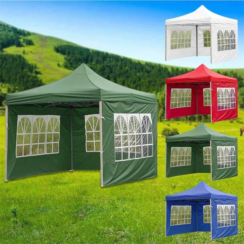 Portable Outdoor Tent Surface Replacement Cloth Rainproof Canopy Party Waterproof Gazebo Canopy Top Cover Garden Shade Shelter 772 Z2