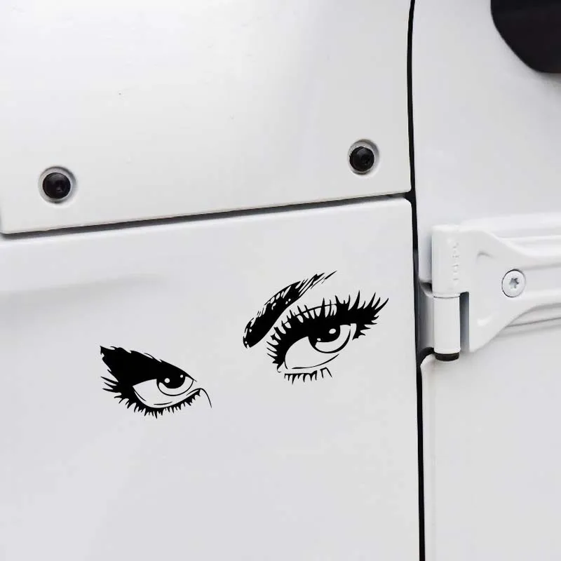 Stunning Lady Eye Vinyl Decal Stickers For Auto Racing, Computer, Window,  Door, Side 15.3*7.9CM Perfect Gift For Home, Office, And Car Decoration  From Blake Online, $3.81