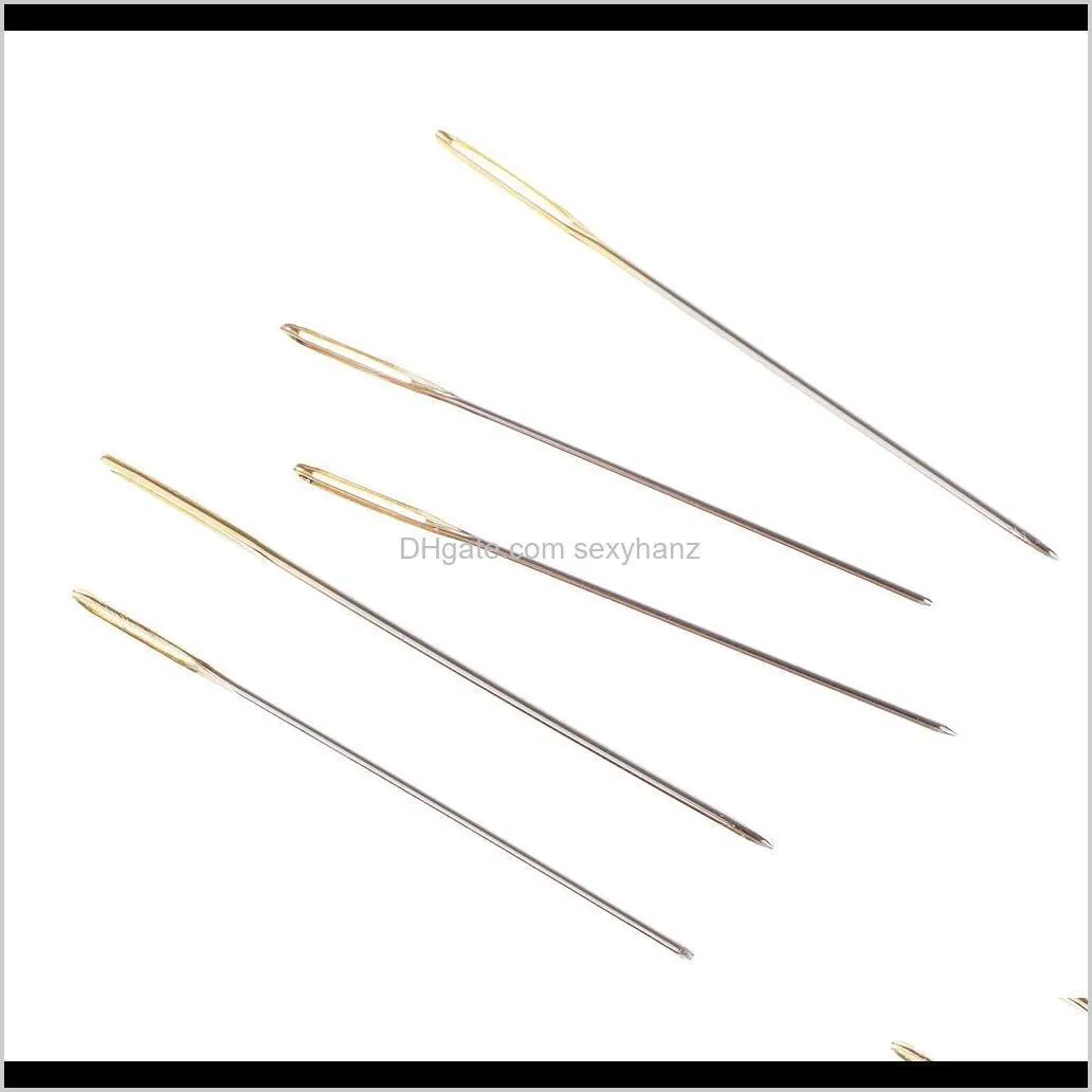 60pcs cross stitch needles hand embroidery needle large eye size 22 24 26