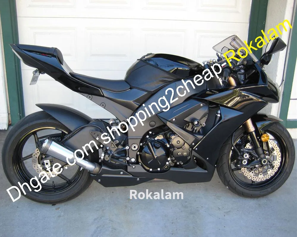 카와사키 부품 ZX-10R 08 09 10 FAIRING KIT NINJA ZX10R 2009 2009 2009 ZX10 오토바이 페어링 (사출 성형)