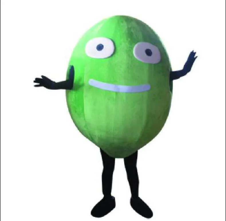 Mascarade vert melon mascotte Costume Halloween Noël fantaisie fête Friuts dessin animé personnage tenue Costume adulte femmes hommes robe carnaval unisexe adultes