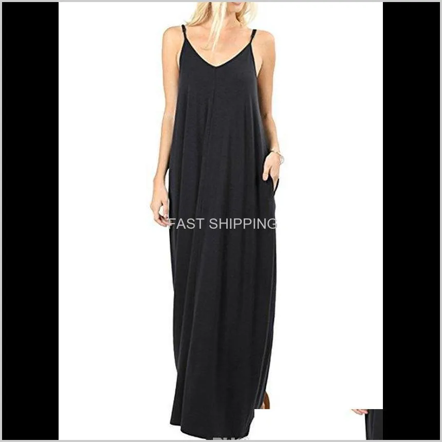 Women Solid Long Beach Maxi Boho