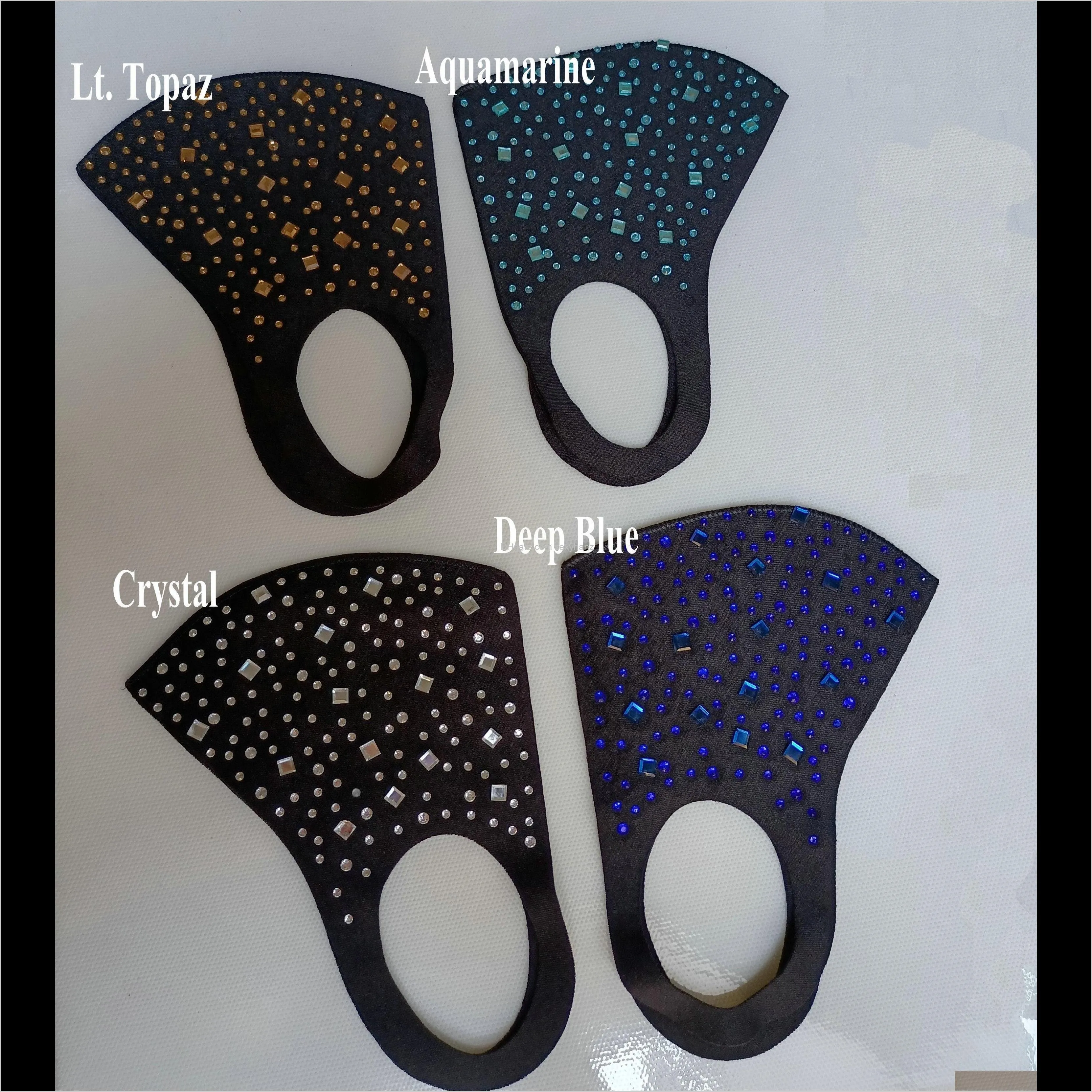 11x11cm hotfix rhinestone iron on transfer star with glass squares motif sticker new for face mask
