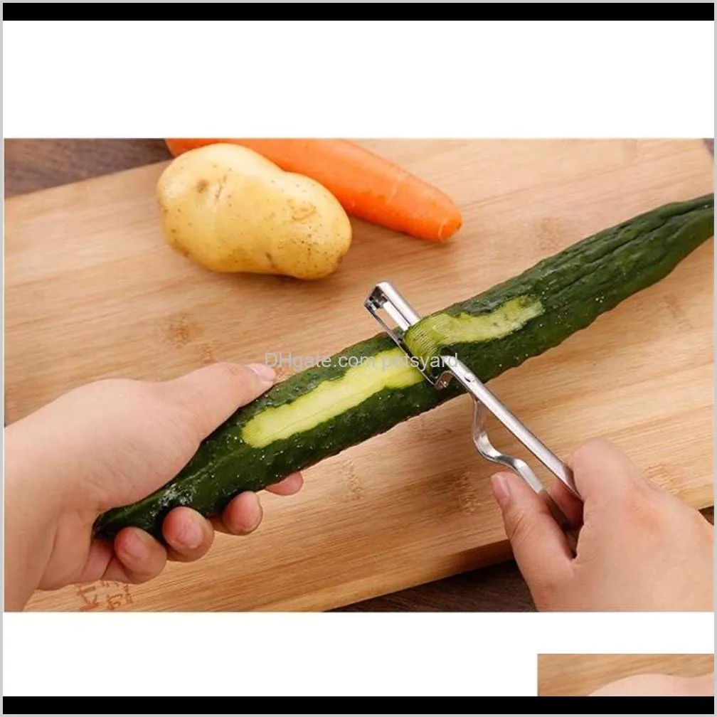 stainless steel potato peeler fruit peeler vegetable spud speed slicer cutter multi-purpose vegetable peeler high quality kitchen tool