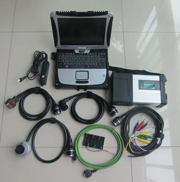 MB Star C5 Diagnostic Tool с ноутбуком CF-19 ноутбука 2023-09 установленная 360 ГБ SSD Soft Soft с SD Connect 5 Auto Scanner