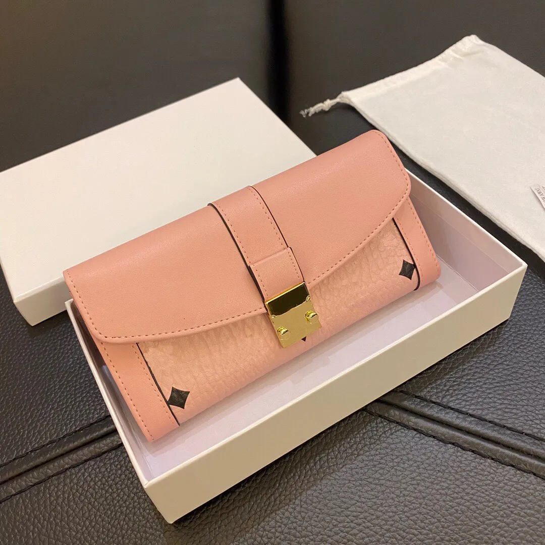 Classic women`s wallet fashion bags handbag designer wallets letter printing long three-fold card bag coin purse 