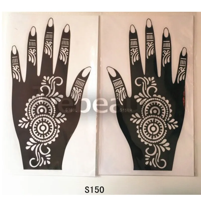 Henna Stencil Kit - 150 Designs, Reusable