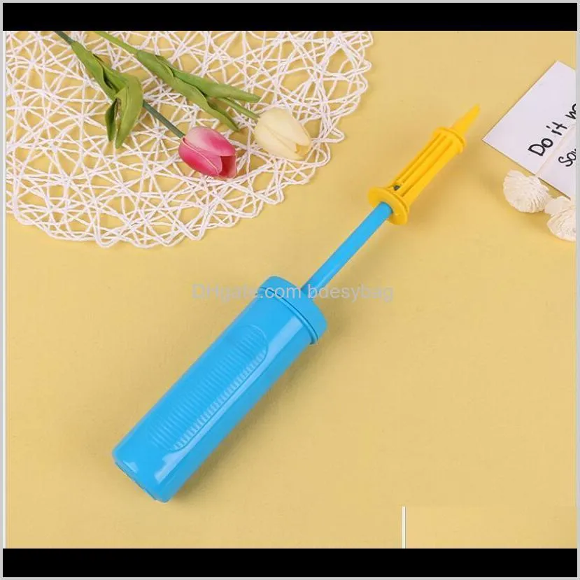new two-way inflator balloon accessories inflator wedding party balloon inflatable bar wholesale