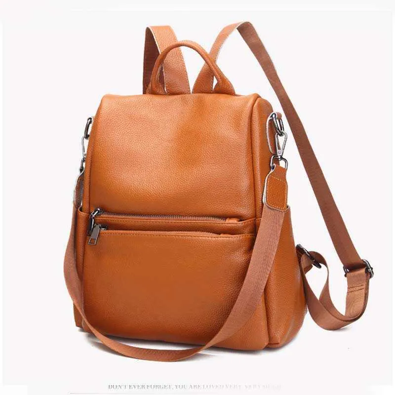 Водонепроницаемый рюкзак подростки холст путешествия плечо рюкзак винтаж большой емкости молодежь подростки ноутбук рюкзак школьная сумка q0528