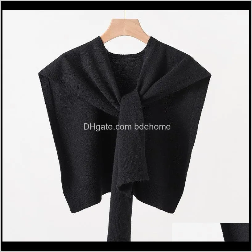 winter european and american color matching warm scarf in winter double-sided padded shawl with imitation cashmere letters1