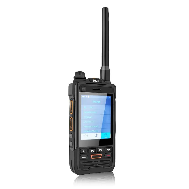 Walkie Talkie 4G LTE POC الشبكة العامة Zello UHF 400-470MHz ALANGDIGITIAL DMR 2W TANE RADIN
