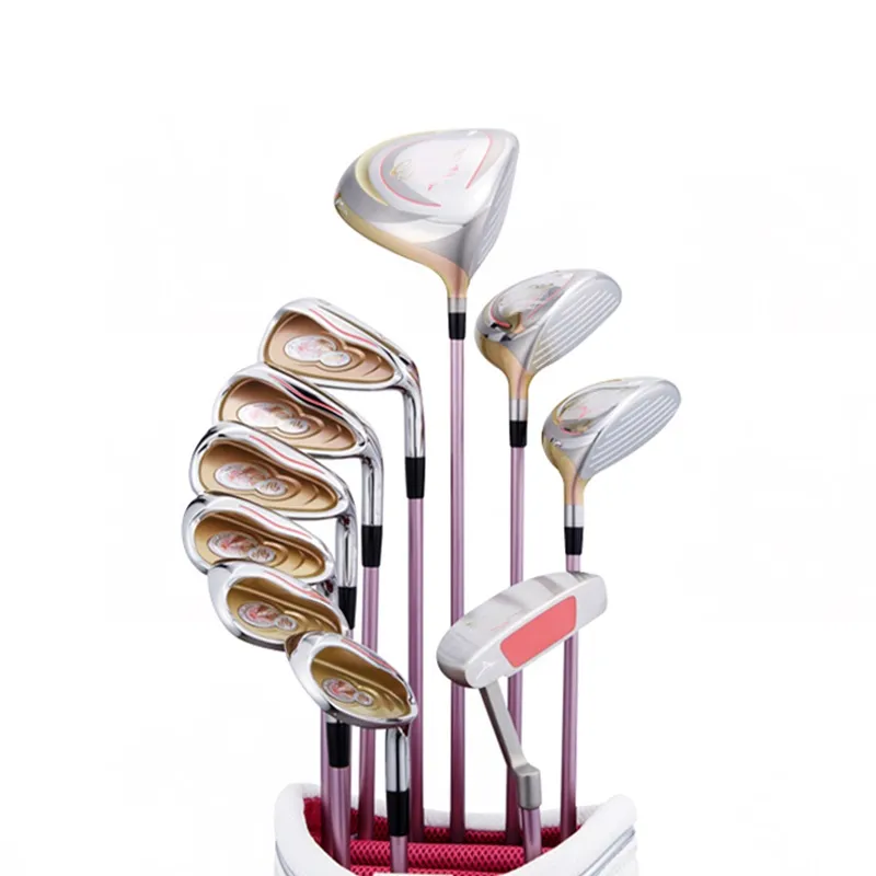 New Womens Mizno Golf Clubs Efll مجموعات كاملة Ladys Golf Set Drive Fairway Wood Irons Graphite Graphite Shaft