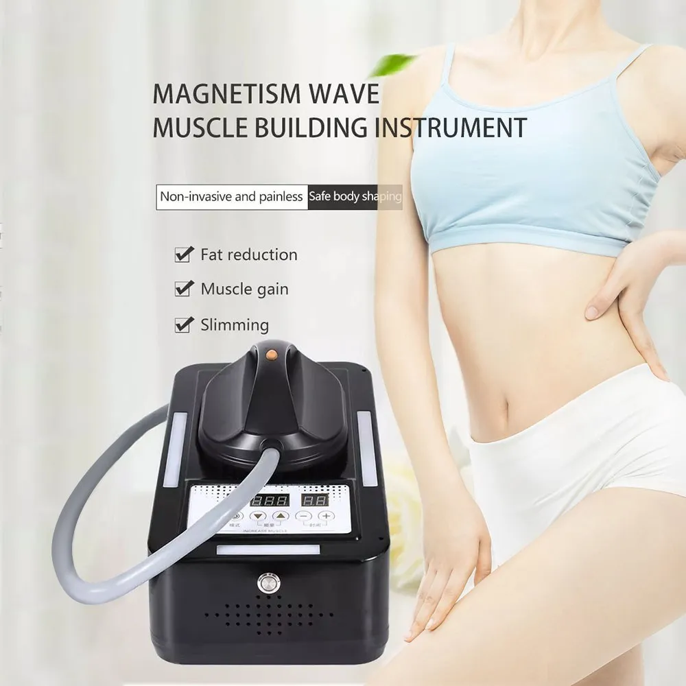 Magnetism Wave Muscle Building Instrument Electromagnetic Body Sculpting Machine Fat Burner Machine Ems Muscle Stimulator Moulding Machines