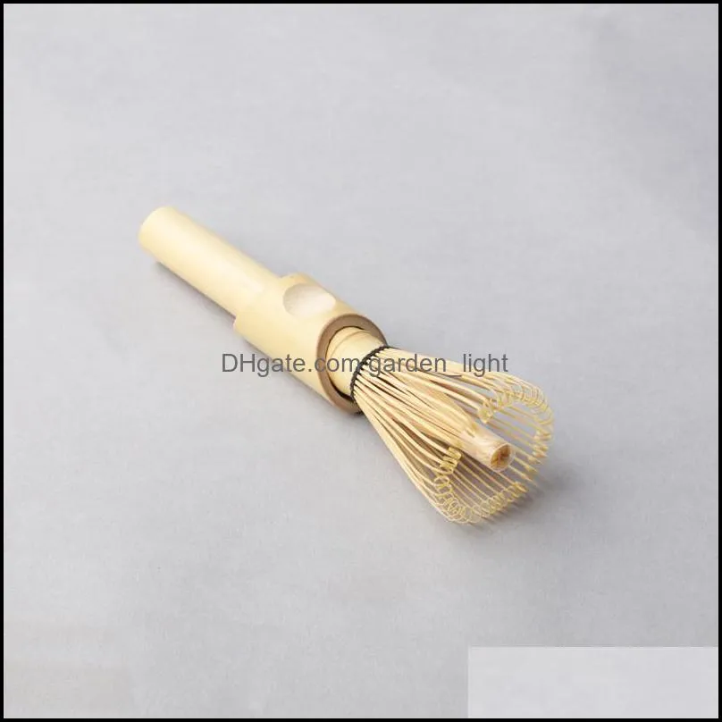 Bamboo Tea Whisk Japanese Ceremony Bamboo Matcha Practical Powder Whisk Coffee Green Tea Brush Japanese Tea Whisk Brush Scoop