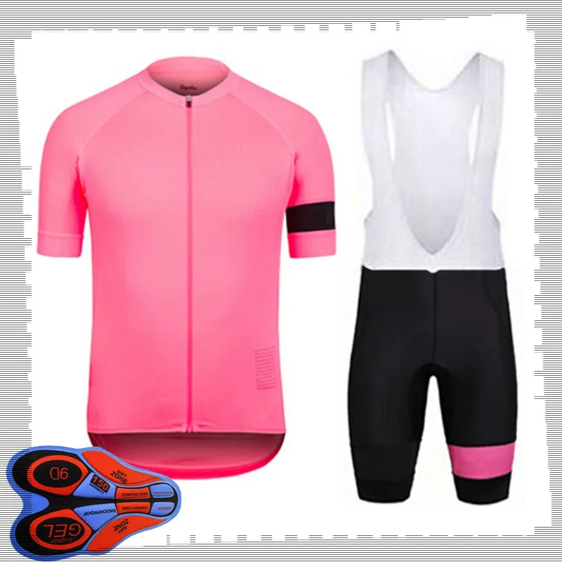Rapha Team Fietsen Korte Mouwen Jersey (BIB) Shorts Sets Mens Zomer Ademend Road Fietskleding MTB Bike Outfits Sport Uniform Y21041480