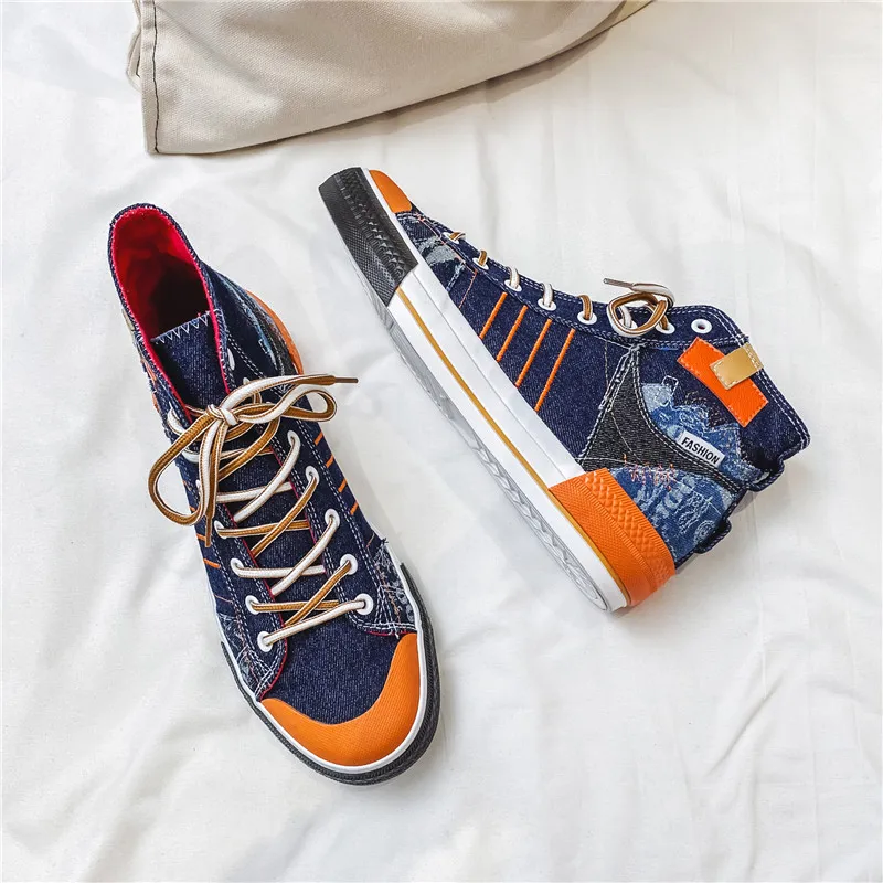 2021 Designer Running Shoes for Men Light Deep Blue Fashion Mens Trainers High Quality Outdoor Sports Sneakers Size 39-44 Wr