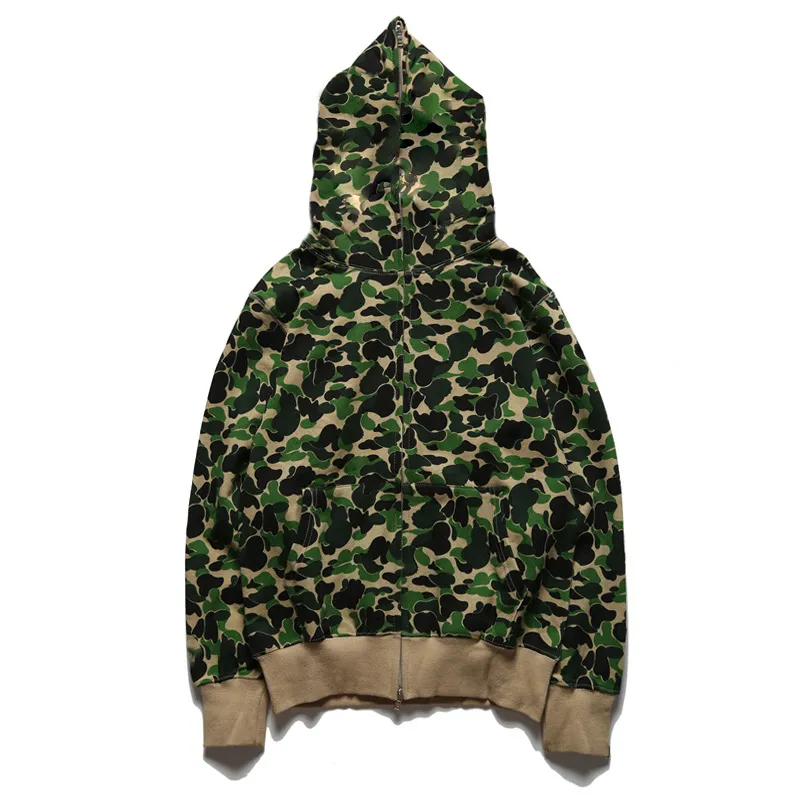 OGO Drake Black Camouflage Zipy Hoodie For Men And Women Sportswear ...