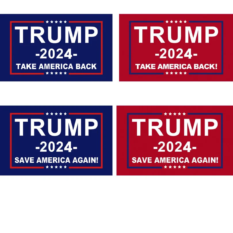 Trump Flag 2024 Wybory Banner Donald Utrzymuj Ameryka Świetnie Great Ivanka Flagi 150 * 90cm 3x5ft HH21-378