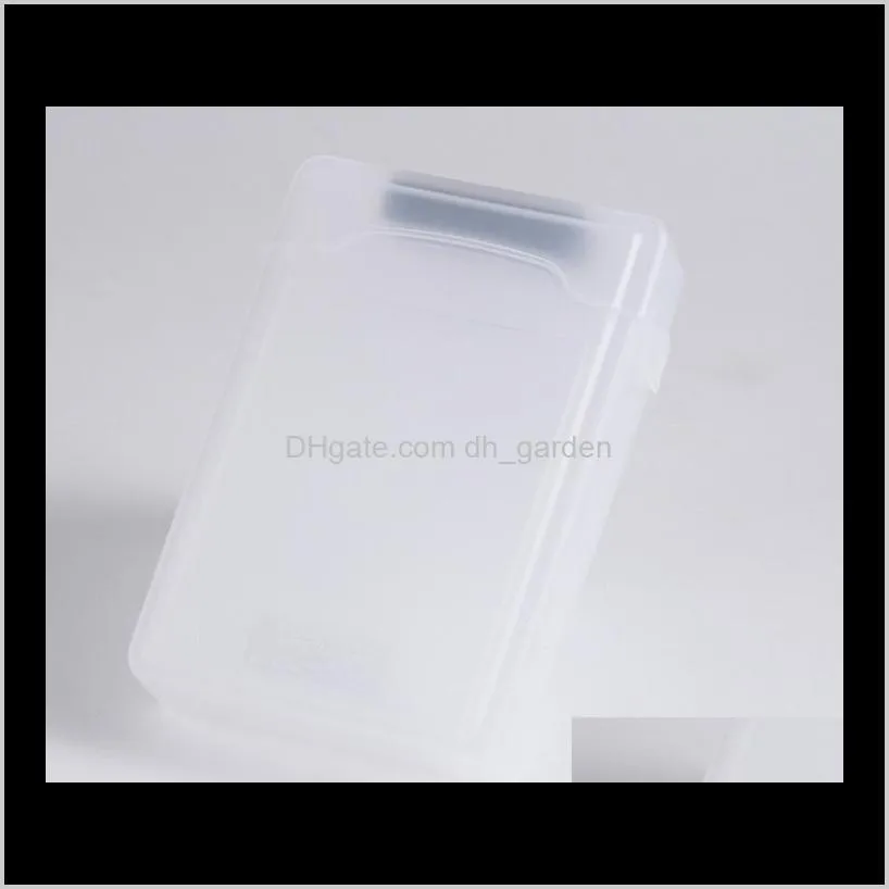 plastic full case protector storage hard drive case box for 3.5 inch hard drive ide sata ide sata hard drive sn1415
