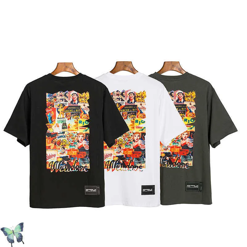 メンズのTシャツ夏の井戸用ドーンデジタル印刷ルースTシャツ