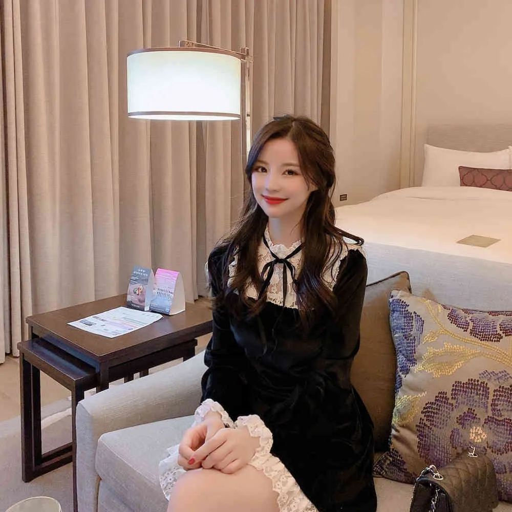 black velvet christmas dress Celestial Black Velvet Dress