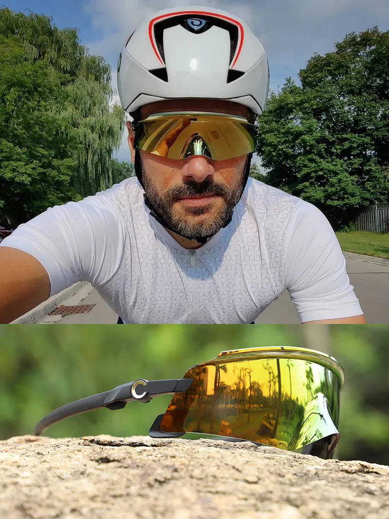 Bike Eyewewar Cycling sunglasses Mountain Outdoor sports glasses Road Bicycle Glasses Men Women kato 9455