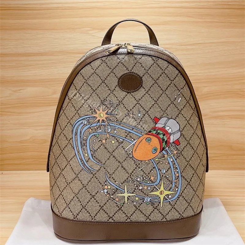 10A Hoge kwaliteit Donald Duck luxe Designer tas Lady Doodle Style mini-rugzak reizen Damestas luxe portemonnee ontwerper dameshandtas vrouw ontwerpers Rugzakken