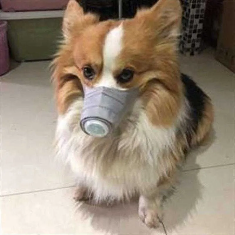 Breathing Valve Dogs Mask Protective Mouth Mascherine Pet Pets Sports Face Masks Respirator Supplies 8al2 H1