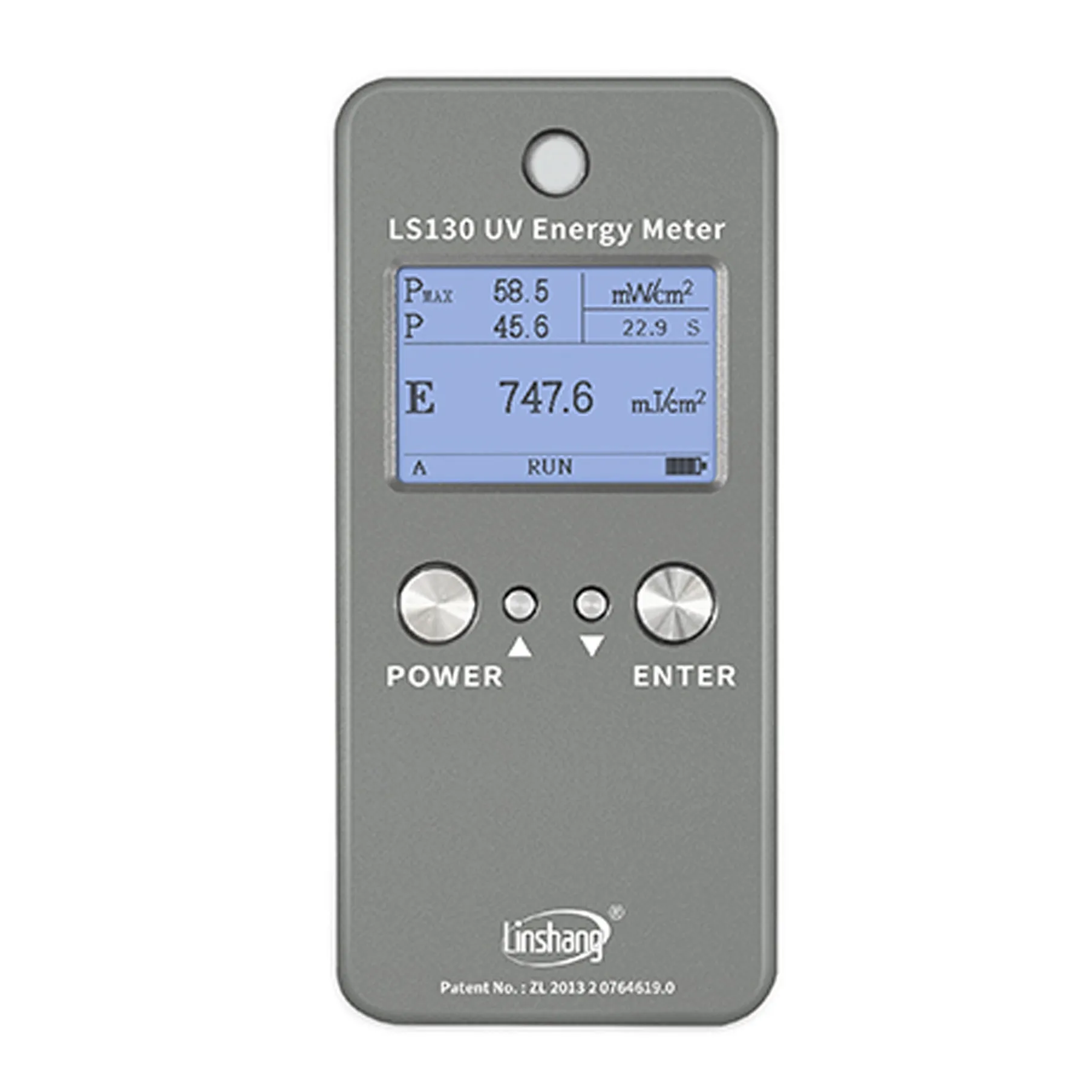 LS130 UV 에너지 미터 고압 수은 램프 용 UV 강도 미터, 할로겐 램프 광원 UV 강도 및 에너지