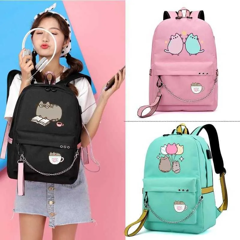 Pusheen school bag best sale