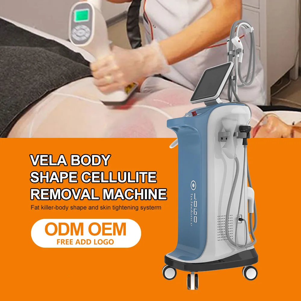 Vacuum Roller Massage Body Slimming Machine Vela Sculpting Vacuum Roller Handle Cavitation System Cellulite Removal Body Shape Equipment For Spa Use