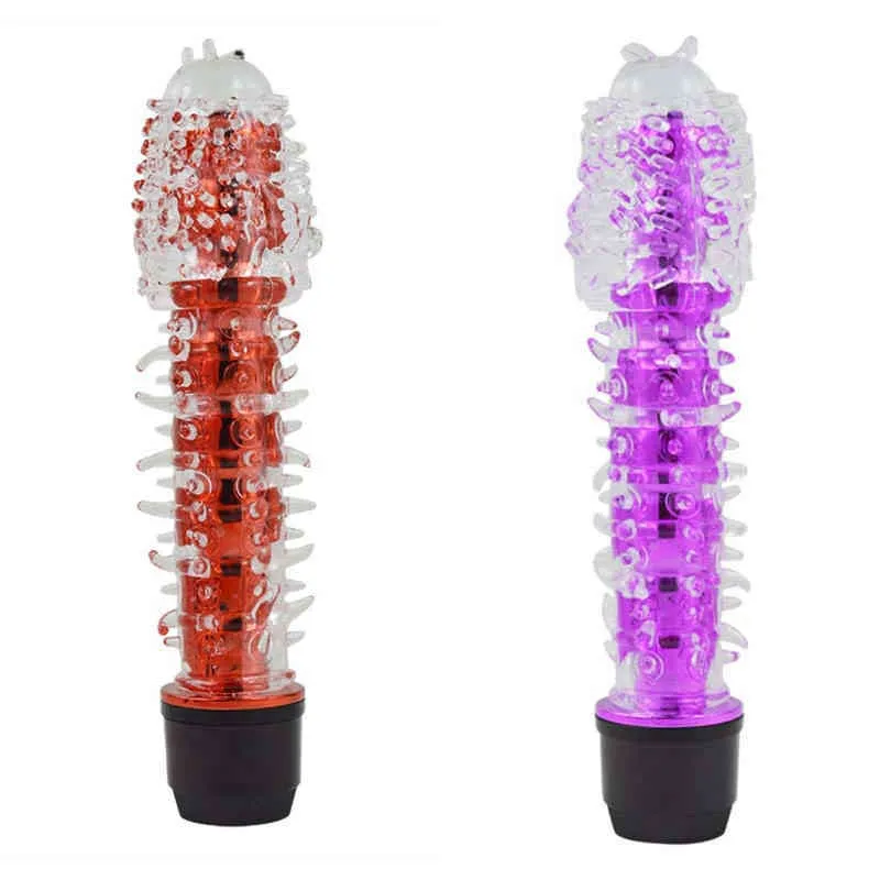 NXY Vibradores Jelly Dildo Vibrador realista Pene Butt Plug Anal Vagina Vibradores Juguetes sexuales eróticos para hombres adultos Tienda de artículos íntimos 0104