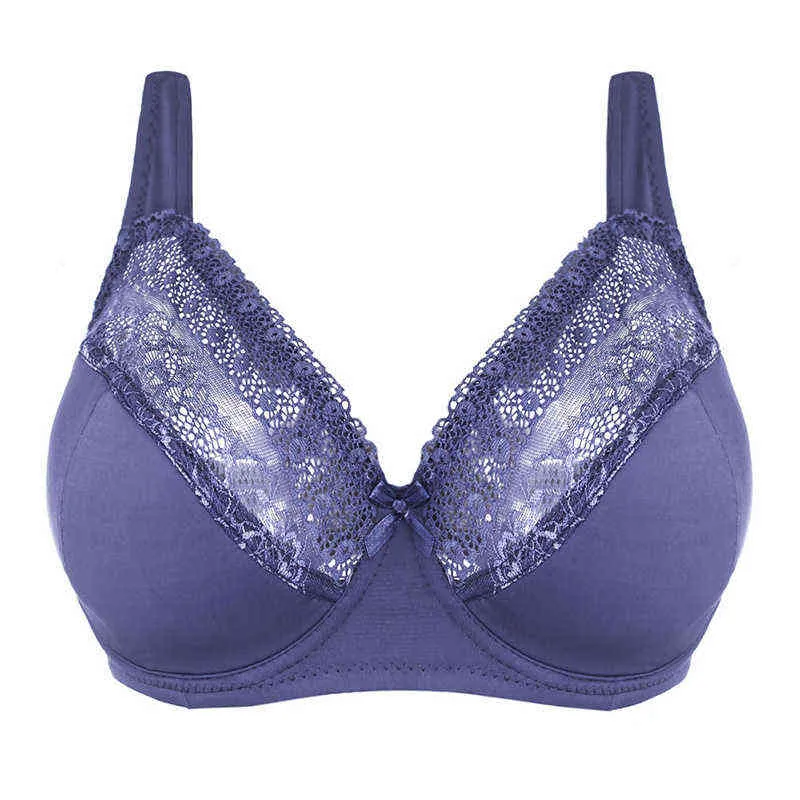 Full Coverage Sheer Padded Lace Plus Size Bras For Women Underwire  Supportive Top In Plus Sizes 40 52 DD, E, F, G Cup Style 211110 From Dou04,  $11.19