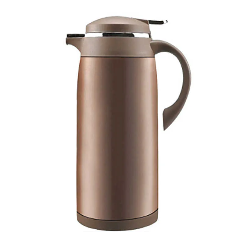 1-1.9L Glass Liner Large Capacity Insulation Vacuum Flasks Kettle China Stainless Steel Coffee Water Thermos Bottle Pot 210615