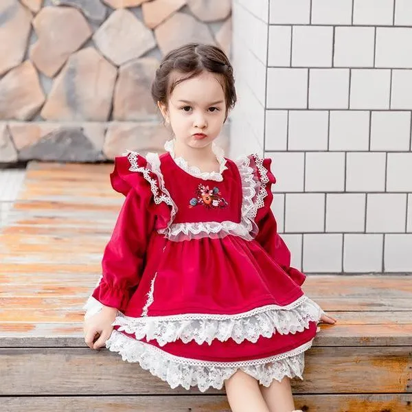 Baby girl spanish christmas dress outlet