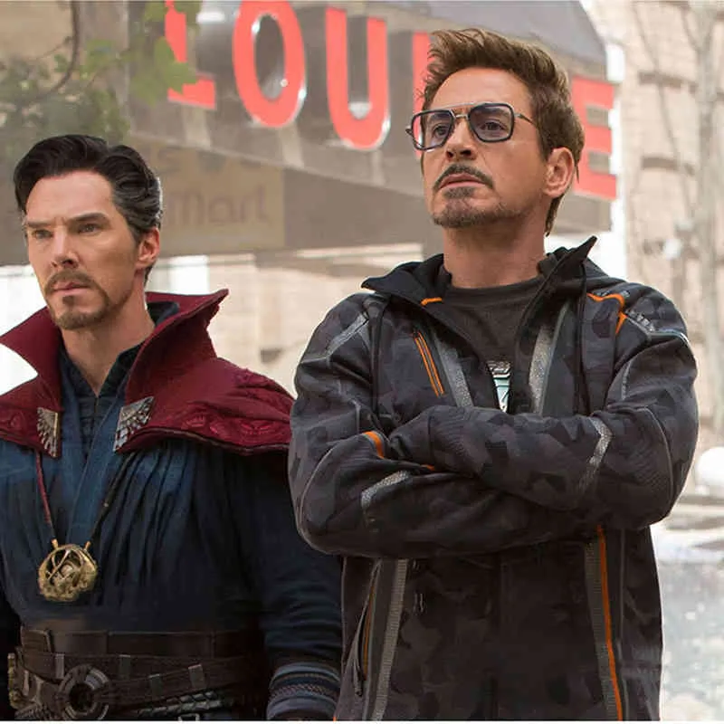 Occhiali tony stark infinity on sale war marca