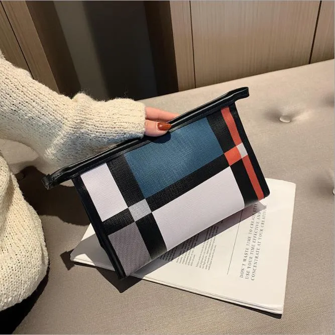 2021 Design Kosmetiktasche Aufbewahrungsbox Einfache tragbare Reise-Lager-Brieftasche