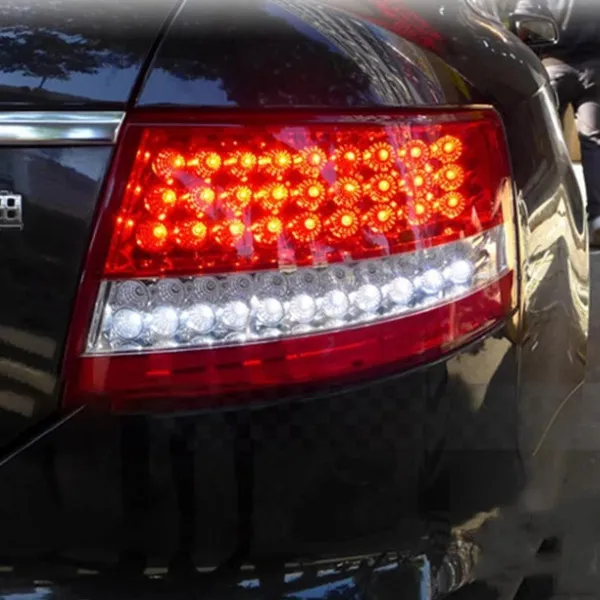 Auto Styling Taillight Montage Fall Lichter für Audi A6L A6 2005-2008 HINTERE LED DRL Lauflampen Nebel Rücklichter Parkplatz