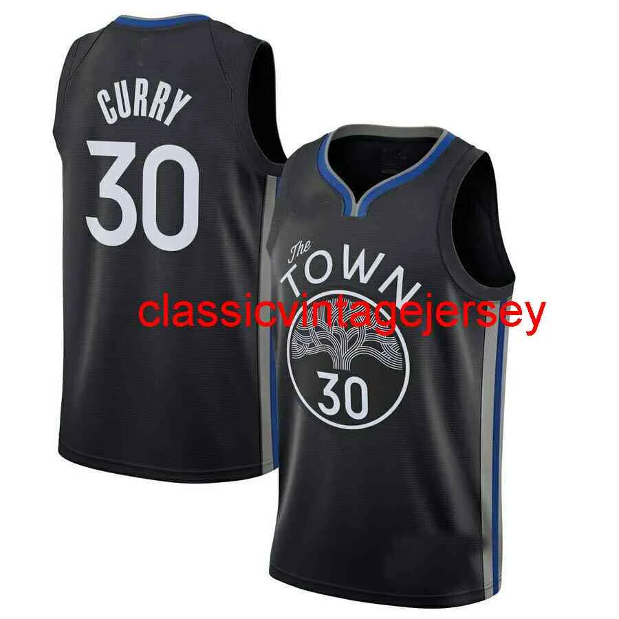 NewStephen Curry Swingman Jersey Gestikt Heren Dames Jeugd Basketbal Jerseys Maat XS-6XL