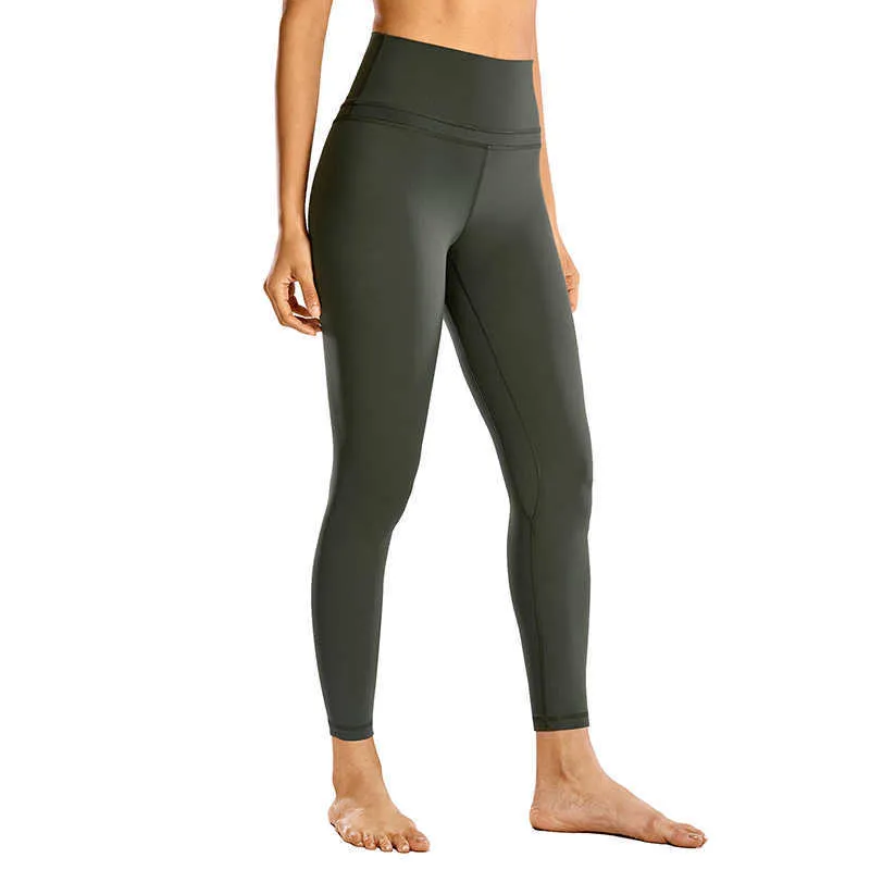 CRZ YOGA Womens High Waist Yoga Oner Active Leggings Naked Feeling, Tight  Workout Pants 25 Inches From Kong003, $20.01