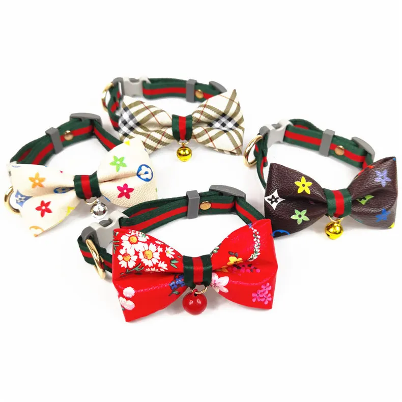 Série de noël de nœud papillon pour animaux de compagnie, collier de cravate brillant en strass pour chien et chat, décorations de noël pour animaux de compagnie, fournitures, accessoires, sangle de cou