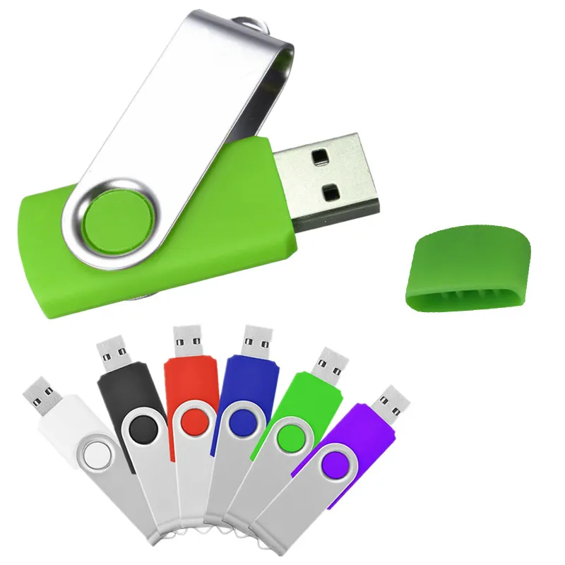 OTG USB Flash Drive 64GB 32GB Pen Drives 128GB 16GB Pendrive 8GB 4GB Memory Stick Micro Usb2.0 Free LOGO Fashion U Stick
